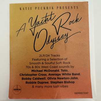 2LP Various: Katie Puckrik Presents A Yacht Rock Odyssey