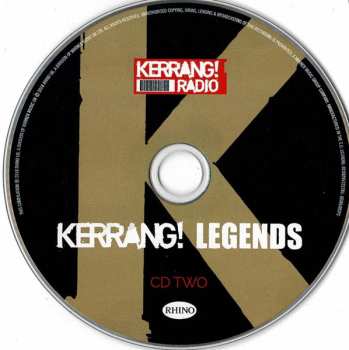 2CD Various: Kerrang! Legends