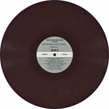 LP Various: Keystone State Rock - Volume 1 CLR