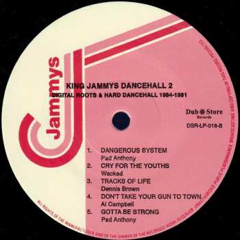 2LP Various: King Jammys Dancehall 2: Digital Roots & Hard Dancehall 1984-1991 