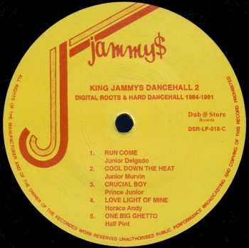 2LP Various: King Jammys Dancehall 2: Digital Roots & Hard Dancehall 1984-1991 