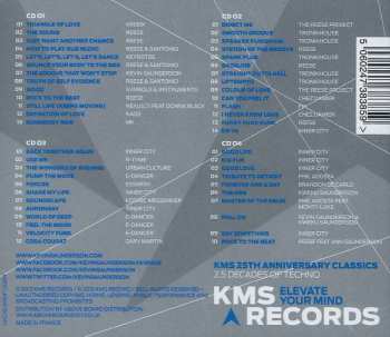 4CD Various: KMS 25th Anniversary Classics: 2.5 Decades Of Techno
