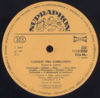 LP Various: Koncert Pro Chmelojedy