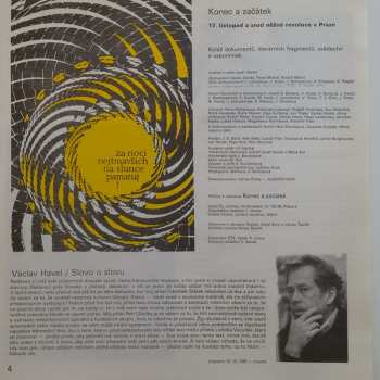 LP Various: Konec A Začátek - 17. Listopad A Zrod Něžné Revoluce V Praze
