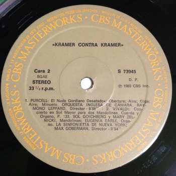 LP Various: Musica De La Pelicula Kramer Contra Kramer