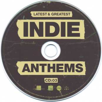 3CD Various: Latest & Greatest Indie Anthems