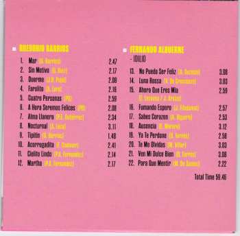 10CD/Set di cofanetti Various: Latin American Crooners The Best Boleros & Tangos