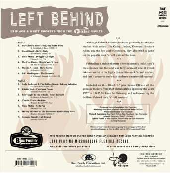 CD/EP Various: Left Behind (13 Black & White Rockers From The Felsted Vaults) LTD | CLR