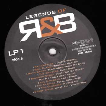 2LP Various: Legends Of R&B