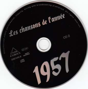 2CD Various: Les Chansons De L'Année 1957
