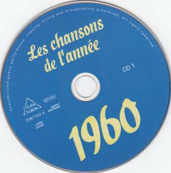 2CD Various: Les Chansons De L'Année 1960