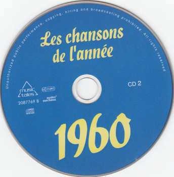 2CD Various: Les Chansons De L'Année 1960