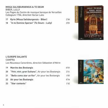 CD Various: Les Grandes Eaux De Versailles (Musiques Des Fêtes Royales)