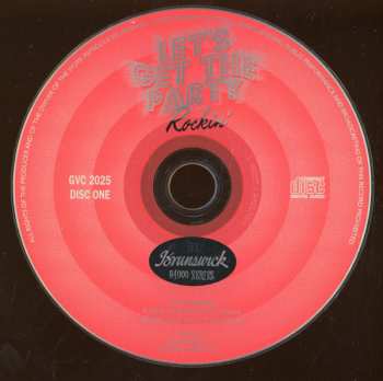 2CD Various: Let's Get The Party Rockin' :  The Brunswick 84000 Series