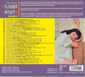 CD Various: Let's Throw A Pajama Party Volume 2
