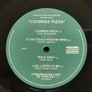 2LP Various: Licorice Pizza (Original Motion Picture Soundtrack)