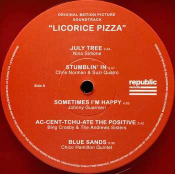 2LP Various: Licorice Pizza (Original Motion Picture Soundtrack) LTD | CLR