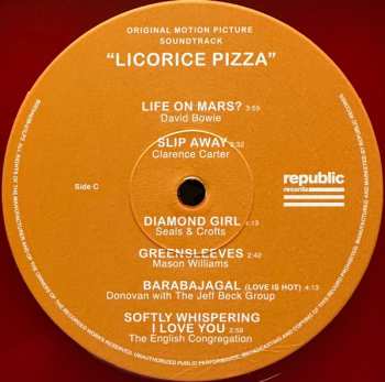 2LP Various: Licorice Pizza (Original Motion Picture Soundtrack) LTD | CLR