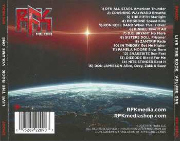 CD Various: Live The Rock Volume One