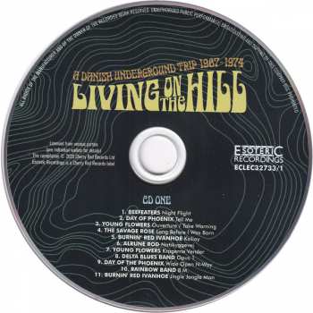 3CD Various: Living On The Hill A Danish Underground Trip 1967-1974