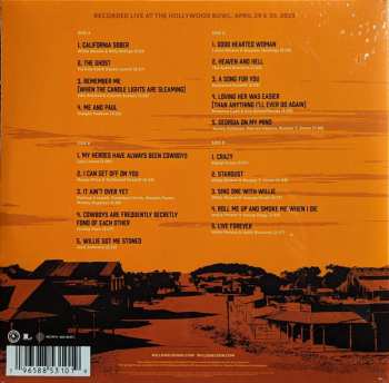 2LP Various: (Long Story Short) Willie Nelson 90 (Live At The Hollywood Bowl Vol. II) LTD