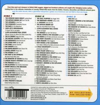 3CD/Set di cofanetti Various: Looking Back (80 Mod, Freakbeat & Swinging London Nuggets)