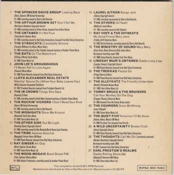 3CD/Set di cofanetti Various: Looking Back (80 Mod, Freakbeat & Swinging London Nuggets)