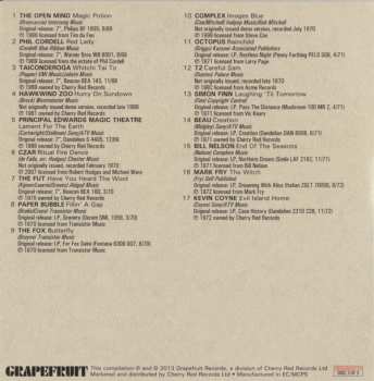 3CD/Set di cofanetti Various: Love, Poetry And Revolution (A Journey Through The British Psychedelic And Underground Scenes 1966-72)