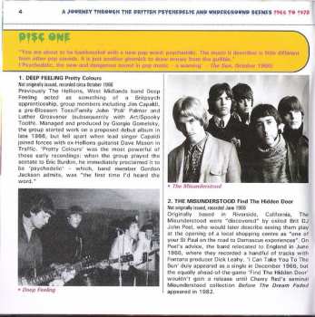 3CD/Set di cofanetti Various: Love, Poetry And Revolution (A Journey Through The British Psychedelic And Underground Scenes 1966-72)