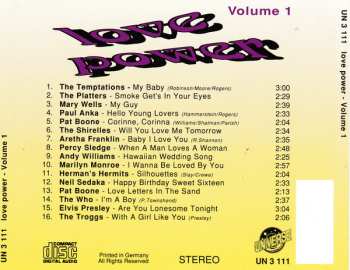 CD Various: Love Power - Volume 1