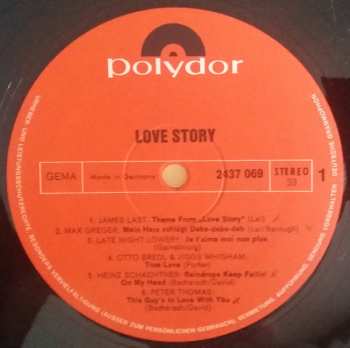 2LP Various: Love Story And Other Melodies For Lovers