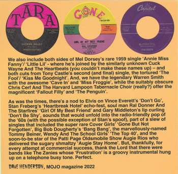 2CD Various: Lux And Ivy Say Flip Your Top (Sinners And Penguins Doing The San Francisco Twist)