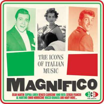 3CD/Set di cofanetti Various: Magnifico - The Icons Of Italian Music