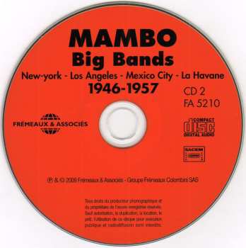 2CD Various: Mambo Big Bands 1946 - 1957 (New York - Los Angeles - Mexico City - La Havanne)