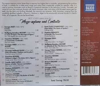 CD Various: Marvellous Mezzo-Soprano and Contralto: Best Loved Opera Arias