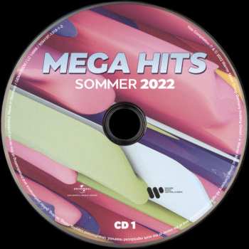 2CD Various: Mega Hits Sommer 2022