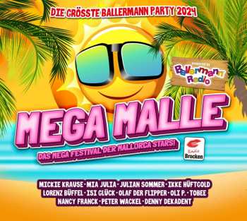 2CD Various: Mega Malle: Die Größte Ballermann Party 2024