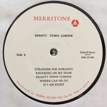 2LP Various: Merritone Rock Steady 1: Shanty Town Curfew 1966-1967