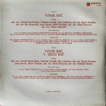 4LP/Set di cofanetti Various: Míl'niky Revolúcie A Socializmu 1921 - 1976