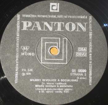 4LP/Set di cofanetti Various: Míl'niky Revolúcie A Socializmu 1921 - 1976