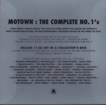 11CD/Set di cofanetti Various: Motown: The Complete No. 1's LTD