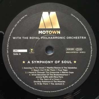 LP Various: Motown With The Royal Philharmonic Orchestra: A Symphony Of Soul