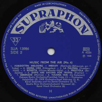 LP Various: Music From The Air 4