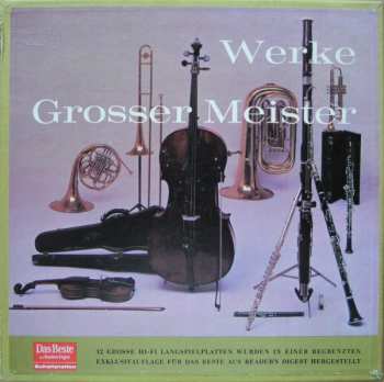 12LP/Set di cofanetti Various: Werke Großer Meister LTD