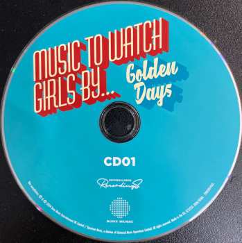3CD/Set di cofanetti Various: Music To Watch Girls By...Golden Days
