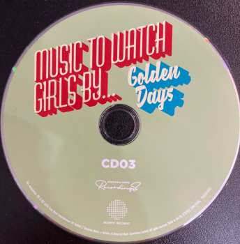 3CD/Set di cofanetti Various: Music To Watch Girls By...Golden Days