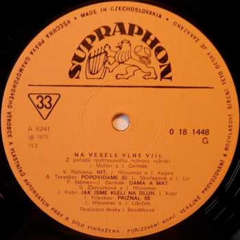 LP Various: Na Veselé Vlně VIII