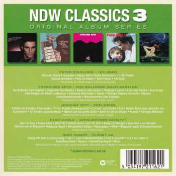 5CD/Set di cofanetti Various: NDW Classics 3 (Original Album Series)