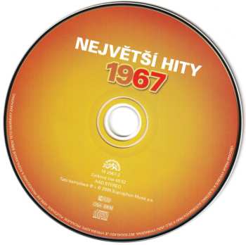 5CD/Set di cofanetti Various: Největší České Hity 1965 • 1966 • 1967 • 1968 • 1969