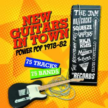 3CD Various: New Guitars In Town:  Power Pop 1978-82